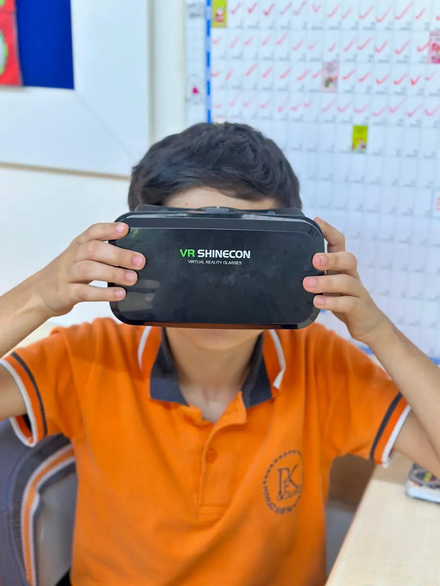 Robotik Kodlama Dersimizde VR Gözlük Etkinliği 5