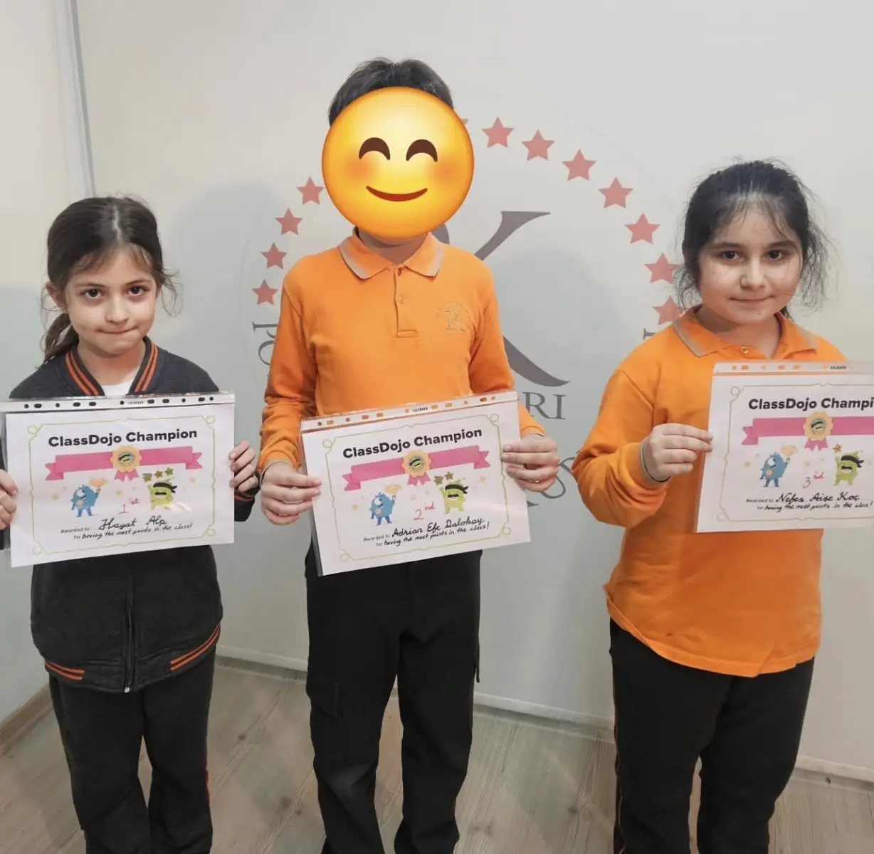 Class Dojo şampiyonlarımız belli oldu 1