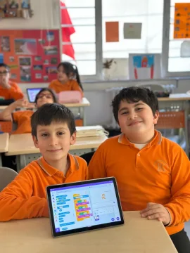 Robotik Kodlama Dersimizden...