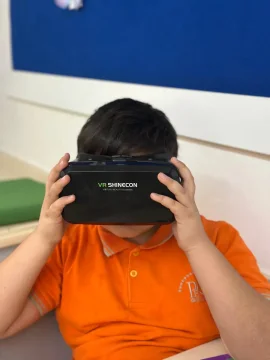Robotik Kodlama Dersimizde VR Gözlük Etkinliği